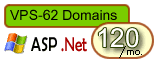 Windows Reseller Hosting 62 Domains - ASP .Net, 16 Free MS SQL DBs, 5000 MB, 120 GB Traffic - $120.00 per month
