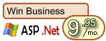 Windows Business Hosting - ASP .Net - MS SQL - $9.95 per month 